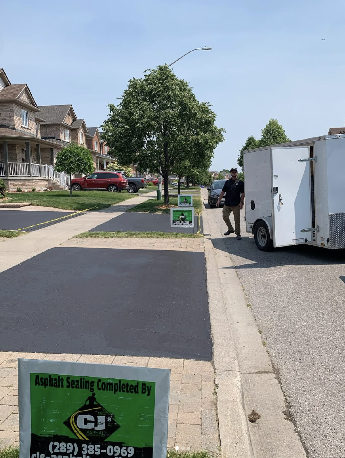 Residential Driveway Seal