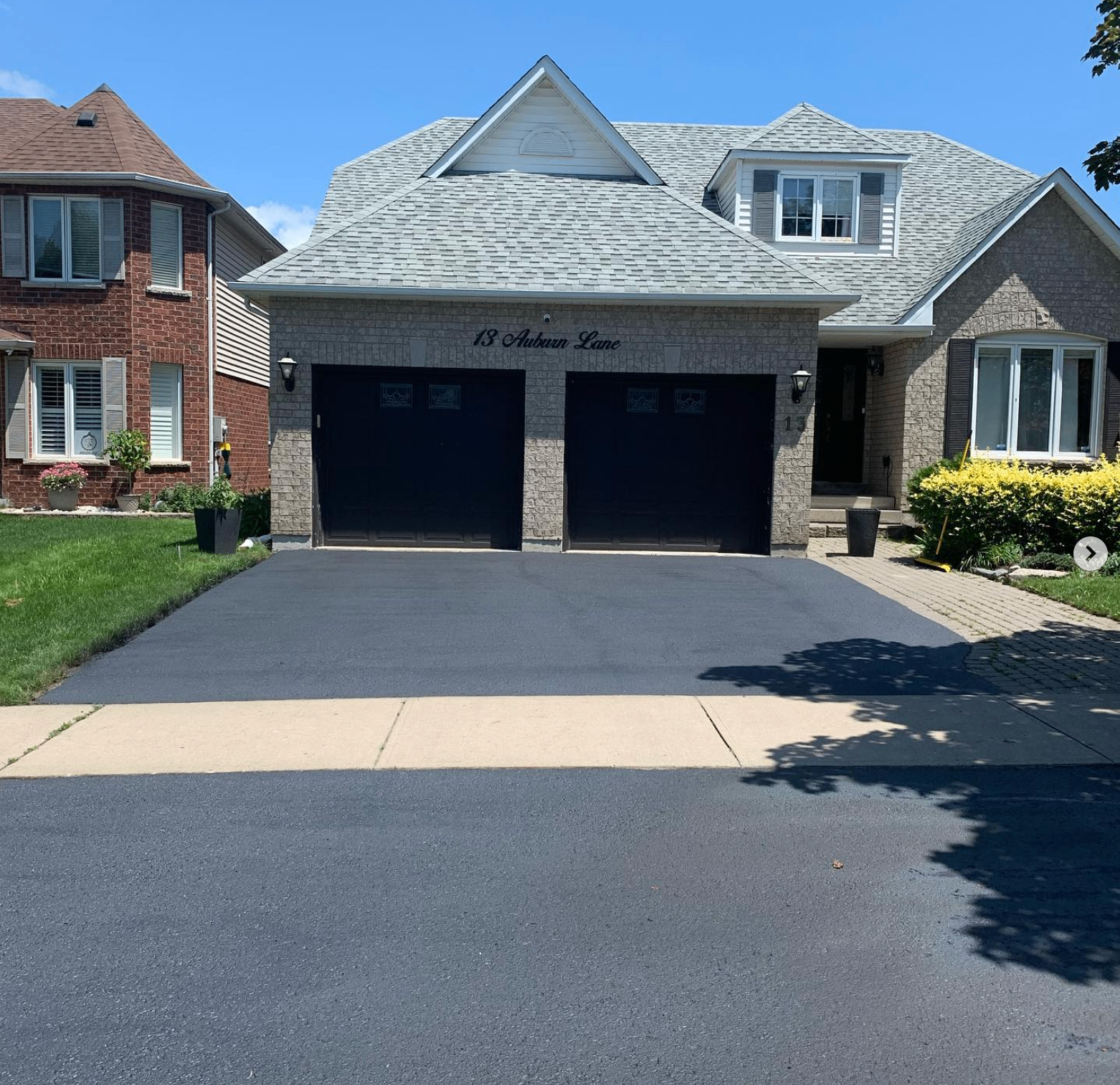 Suburban Driveway